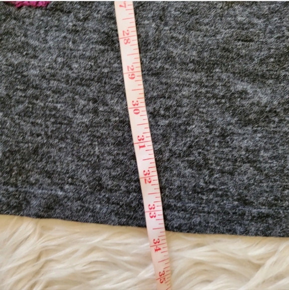 Freelance Dress Sz M Embroidered Boho Floral Gray Collar Junior Women - Picture 7 of 9